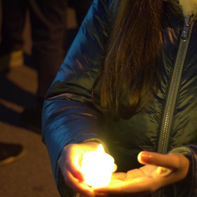 Fiaccolata - persone